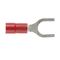 Forked Spade 5mm Red