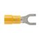Forked Spade 5mm Yellow
