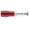 Male Bullet 4mm Red Dg