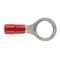PRE-INSULATED RING TERMINAL (0.5-1.6MM CABLE) RED 8MM STUD DOUBLE GRIP