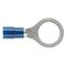 PRE-INSULATED RING TERMINAL (1.0-2.6MM CABLE) BLUE 10MM STUD DOUBLE GRIP