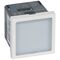 Modular LED Sign 1W | 240V Blue | Custom Labels | White Frame by Legrand