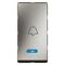 Push Button Switch 6A 250V | Blue LED & Bell Symbol | Magnesium by Legrand