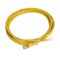 Cat6A RJ45 Patch Cord 2m | 10 Gbit/s | Yellow PVC by Legrand