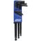 Ball Point Metric Hex Key Set | 9 Pieces | Chrome Vanadium Steel | Indexed Storage Caddy by Majortech