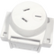 Single socket plug base, EzyFix, 250V 10A