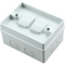 Two gang weatherproof switch IP53