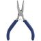 Mini Long Nose Pliers | High-Grade Carbon Steel Jaws | Non-Slip Softgrip Handle | Spring-Loaded by Majortech