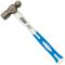 Ball Pein Hammer 450g | Carbon Steel Head | Shock-Absorbing Grip | Durable Fibreglass Handle by Majortech