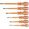 Insulated Slimline Screwdriver Set | 1000V AC/1500V DC | Soft Grip Handle & IEC Approved Insulation | Majortech