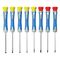 Precision Screwdriver Set | Flat & Phillips Tips | Durable & Versatile | 155mm to 168mm by Majortech