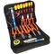 Electricians Tool Kit | 1000V Insulated Tools | Neon Screwdrivers & Pliers | Adjustable Locking Nuts by Majortech
