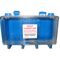 16 Padlock Group Lock Box | Durable ABS & Acrylic | Portable & Wall Mountable | Blue by Cirlock