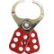 Standard Scissor Lockout Hasp | 38mm Jaw Diameter | 6 Padlock Holes | Durable Steel with Red Coating by Cirlock