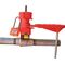 Gate Valve Lockout Device | Adjustable Clamp Design | Durable Plastic & Steel | Red by Cirlock
