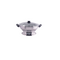 Electric Hot Pot with 1350W Power & 2.5L Capacity | Removable Grill Plate | Stainless Steel by GAF