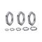 Zinc Plated Locknut 32mm | 5mm Thread Pitch | Corrosion Resistant | Durable Design by Tradepro Australia