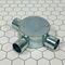 20mm 3 Way Push On Junction Box | Durable Plastic | Non-Threaded Design | Easy Installation by Tradepro Australia Pty Ltd