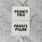 Private Pole Label | Durable Weather-Resistant Material | Clear Identification | Safety Tag by Tradepro Australia Pty Ltd