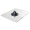 Lead Vertical Boot for Tiled Roofs | 12-125mm Pipe Compatibility | Durable Lead Construction | Black Finish by Tradepro Australia Pty Ltd