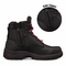 Black Zip Sided Boot | Water Resistant Leather | Steel Toe Cap | Slip Resistant by Oliver