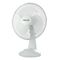 30cm White Desk Fan | 30W Power | 3 Speed Settings & Oscillation | Adjustable Tilt by GAF