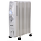 Oil Heater 2400W 11 Fin with Fan & Timer | Durable Enamel Finish | 24-Hour Programmable by GAF