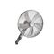 Wall Fan 40cm Chrome Finish | Remote Control & 3 Speed Settings | 8 Hour Timer by GAF