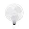 Wall Mounted Fan 40cm | 3 Speed Settings | Tilt Adjustable & Whisper Quiet by GAF
