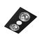 Bathroom Heater with LED Downlight | 2 x 275W Heat Globes | 8W LED Light | IPX2 Rated by GAF