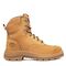 Wheat Lace Up Boot | Lightweight Sole & Steel Toe Cap | Slip Resistant by Oliver
