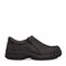 Black Slip On Safety Shoe | Water Resistant Leather | Steel Toe & Slip Resistant | Oliver