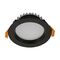 DECO-13 Round 13W Dimmable LED Tricolour IP44 Downlight - Black