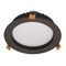 DECO-20 Round 20W Dimmable LED Tricolour IP44 Downlight - Black