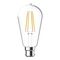 PEAR 7.2W DIMMABLE  LED FILAMENT LAMP CLEAR 240V - B22