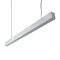 MAX-50 Down Pendant Profile 17.3W 1M C/W Opal - Aluminium