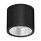 NEO-PRO Round 25W Surface Mount Dimmable LED Tricolour IP65 Downlight - Black