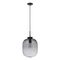 FLAUNT GLASS PENDANT 240V E27 BLACK