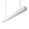 MAX-75MM Down Pendant 17.3W 1M C/W Opal - Aluminium