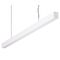 MAXI-40 1.2M LONG PENDANT WHITE DIMMABLE 4K FLAT DIFFUSER
