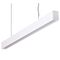 MAXI-50 1.2M LONG PENDANT WHITE DIMMABLE 3K