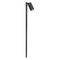 Shadow 1 Light Adjustable 12V MR16 Path Spike - Textured Black