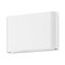 SIERRA RND Round Two Way Wall Light 12W 240V IP65 - White