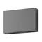 SIERRA SQR Square Two Way Wall Light 12W 240V IP65 - Dark Grey
