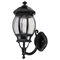 GT-1031 Vienna Curved Arm Upward Wall Light - Powder Coated Finish / B22