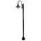 GT-1068 Monaco Single Head Plain Post - Powder Coated Finish / E27