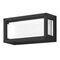 YORK-7 7W Led Rectangle Wall Light IP65 240v - Black