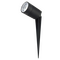 ZOOM-PRO 12W 12/24V DC GARDEN SPIKE C/W HOOD BLK