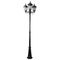 GT-142 Chester Three Head Tall Post Light - Powder Coated Finish / B22