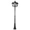 GT-432 Turin Triple Head Tall Post Light - Powder Coated Finish / B22